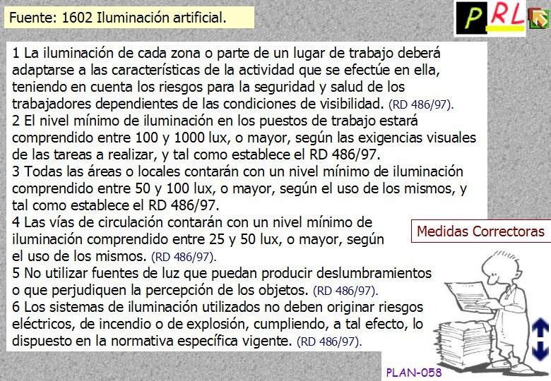 058 ILUMINACION ARTIFICIAL